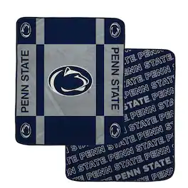 Pegasus - Penn State Nittany Lions 60- x 70- Reverse Block Wordmark Double-Sided Blanket - Multicolor