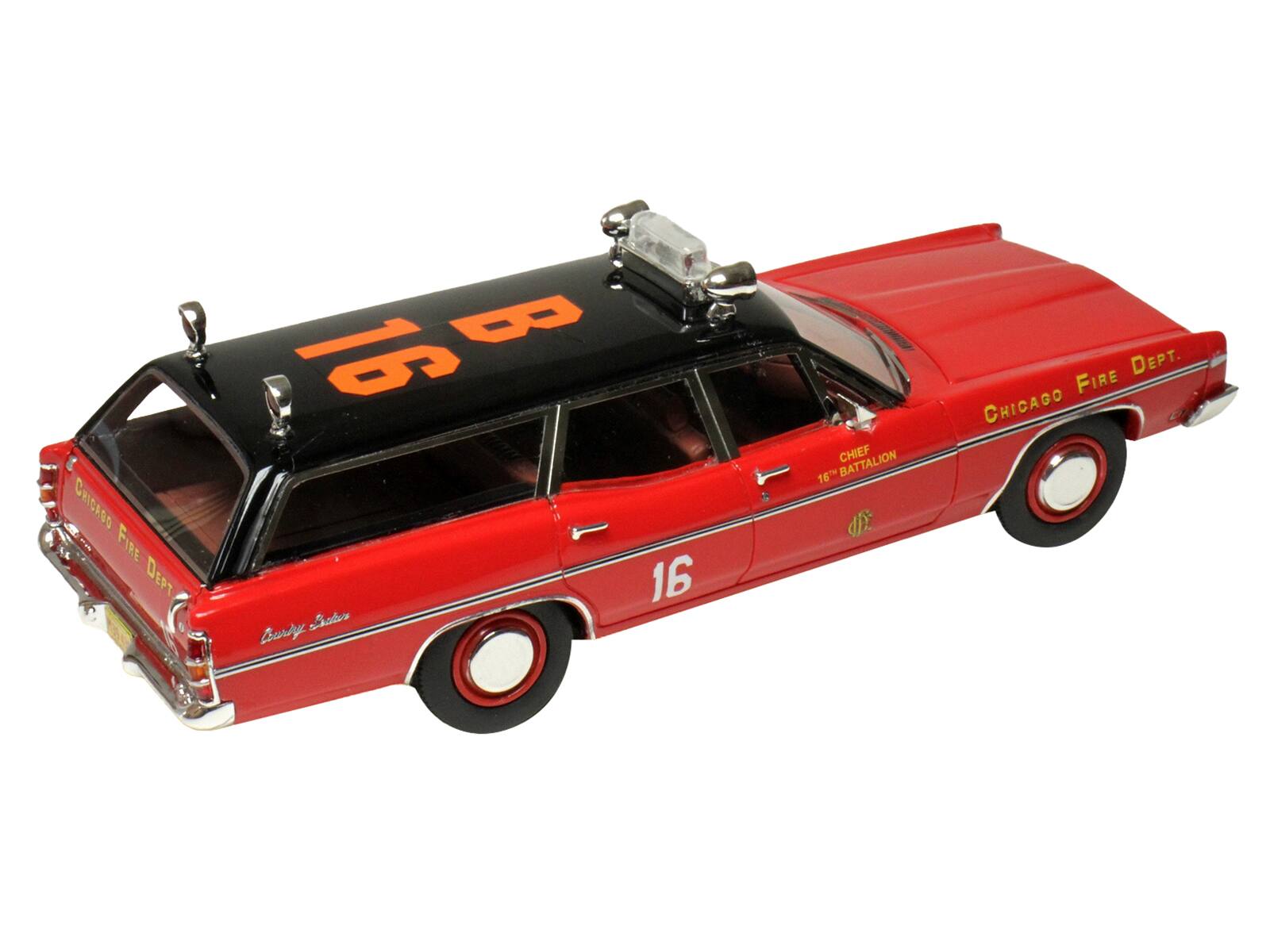 CHICAGO FIRE DEPT  
16  
B  
CHICAGO FIRE DEPT  
16  
CHIEF BATTALION  
16  
CHICAGO FIRE DEPT  
16