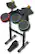 Left Standard. Activision - Guitar Hero World Tour Wireless Drum Kit Controller for PlayStation 2 and 3.