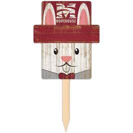 Fan Creations - Morehouse Maroon Tigers 16" x 19" Easter Bunny Yard Stake - Multicolor
