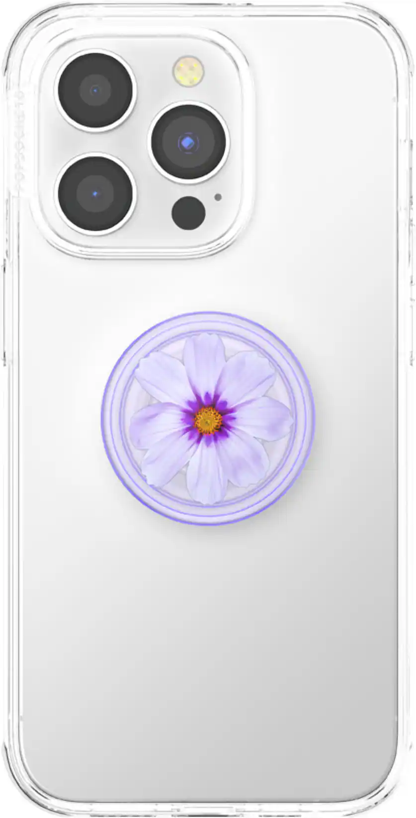 Back. PopSockets - Adhesive Plant-Based PopGrip Universal Grip & Stand for Cell Phones - Purple Cosmo.