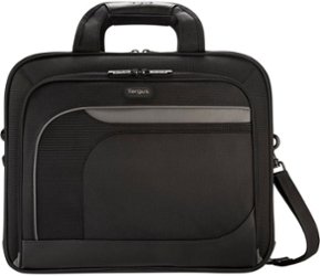 Targus - 15–16” Mobile Elite Briefcase - Black - Front_Zoom