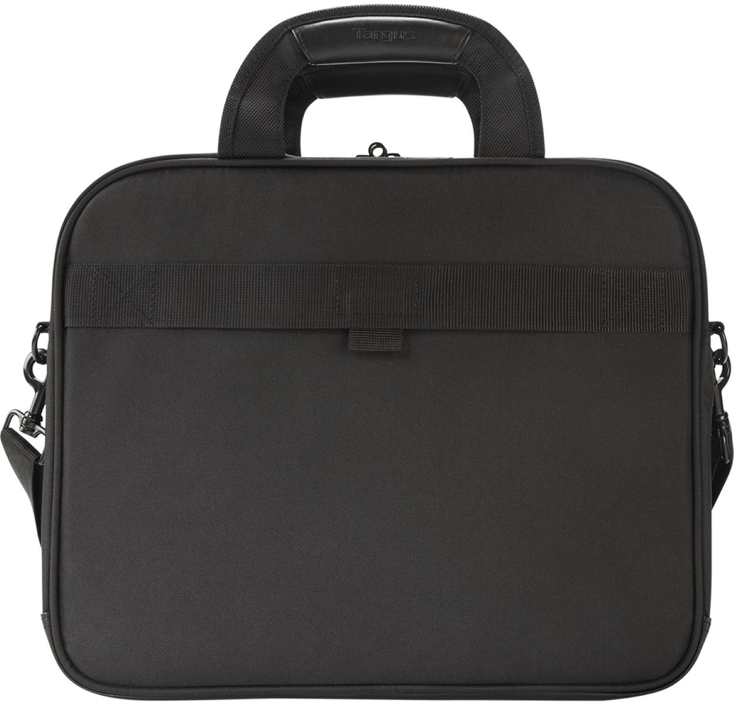 Back View: Targus - 15–16” Mobile Elite Briefcase - Black