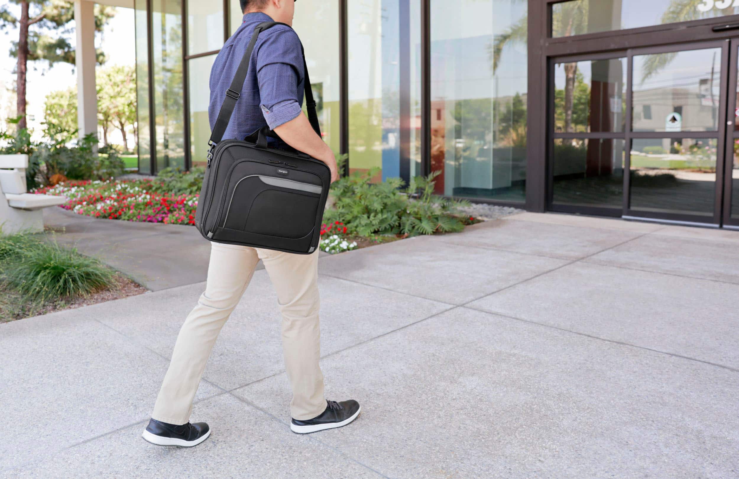 Alt View 16. Targus - 15–16” Mobile Elite Briefcase - Black.