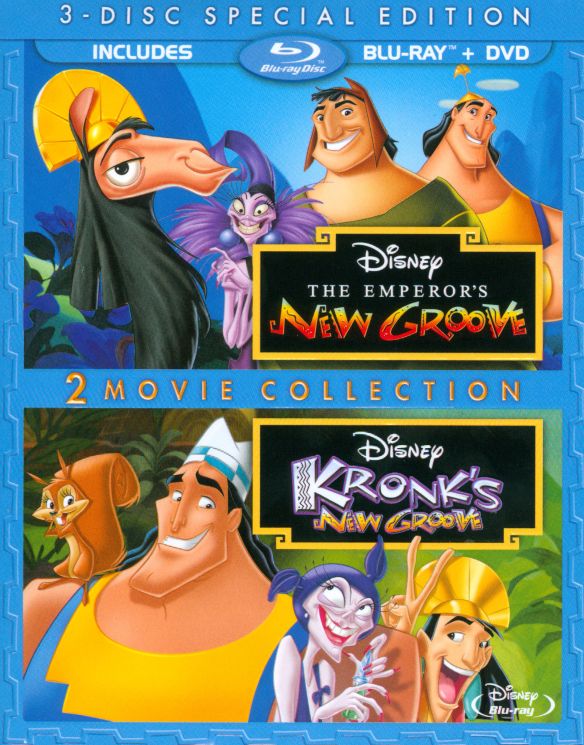  The Emperor's New Groove/Kronk's New Groove [3 Discs] [Blu-ray]