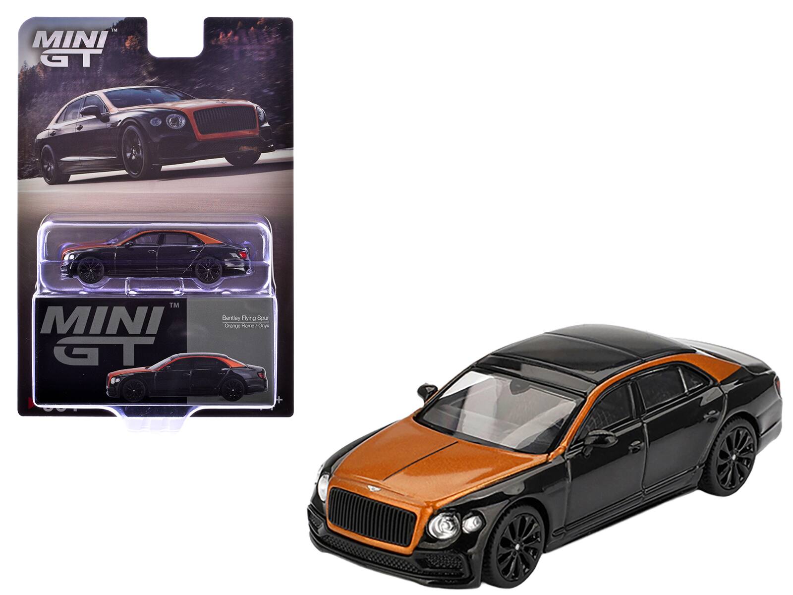 MINI GT
Bentley Flying Spur
Orange Flame / Orange Flame