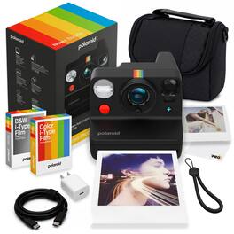 Polaroid - Now+ Generation 3 i-Type Instant Camera Star Bundle - Black