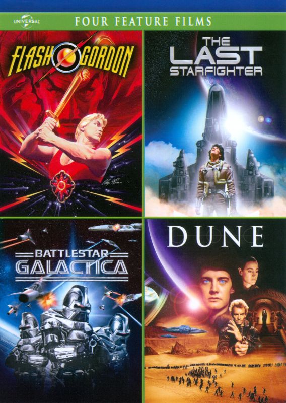  Flash Gordon/The Last Starfighter/Battlestar Galactica/Dune [4 Discs] [DVD]