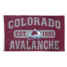 WinCraft - Colorado Avalanche 3' x 5' Single-Sided Franchise Establishment Deluxe Flag - Multicolor
