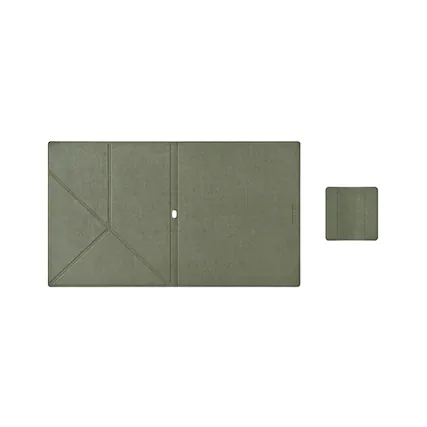 Front. BOOX - Note Air5 C Magnetic Cover Case - Green.