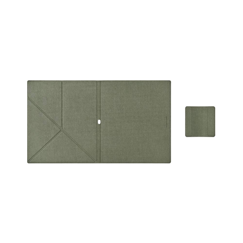 Front. BOOX - Note Air5 C Magnetic Cover Case - Green.