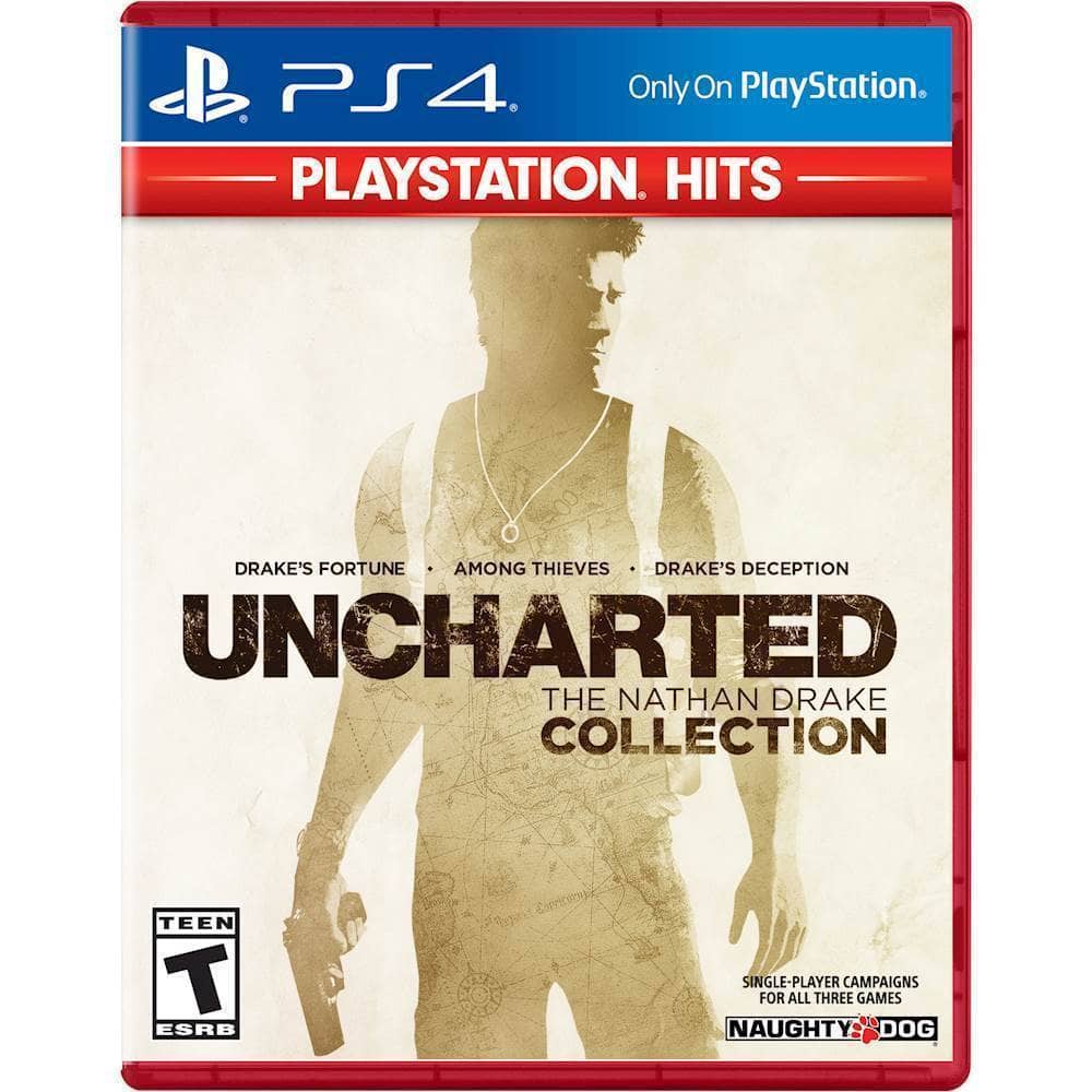 Front. Sony - PlayStation Hits Uncharted: The Nathan Drake Collection.