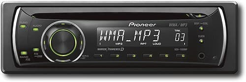 Front Standard. Pioneer - 50W x 4 MOSFET CD In-Dash Deck.