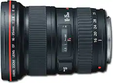 Front. Canon - EF 16-35mm f/2.8L II USM Ultra-Wide Zoom Lens - Black.