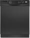 Whirlpool - Gold 24" Built-In Dishwasher - Black-Front_Standard