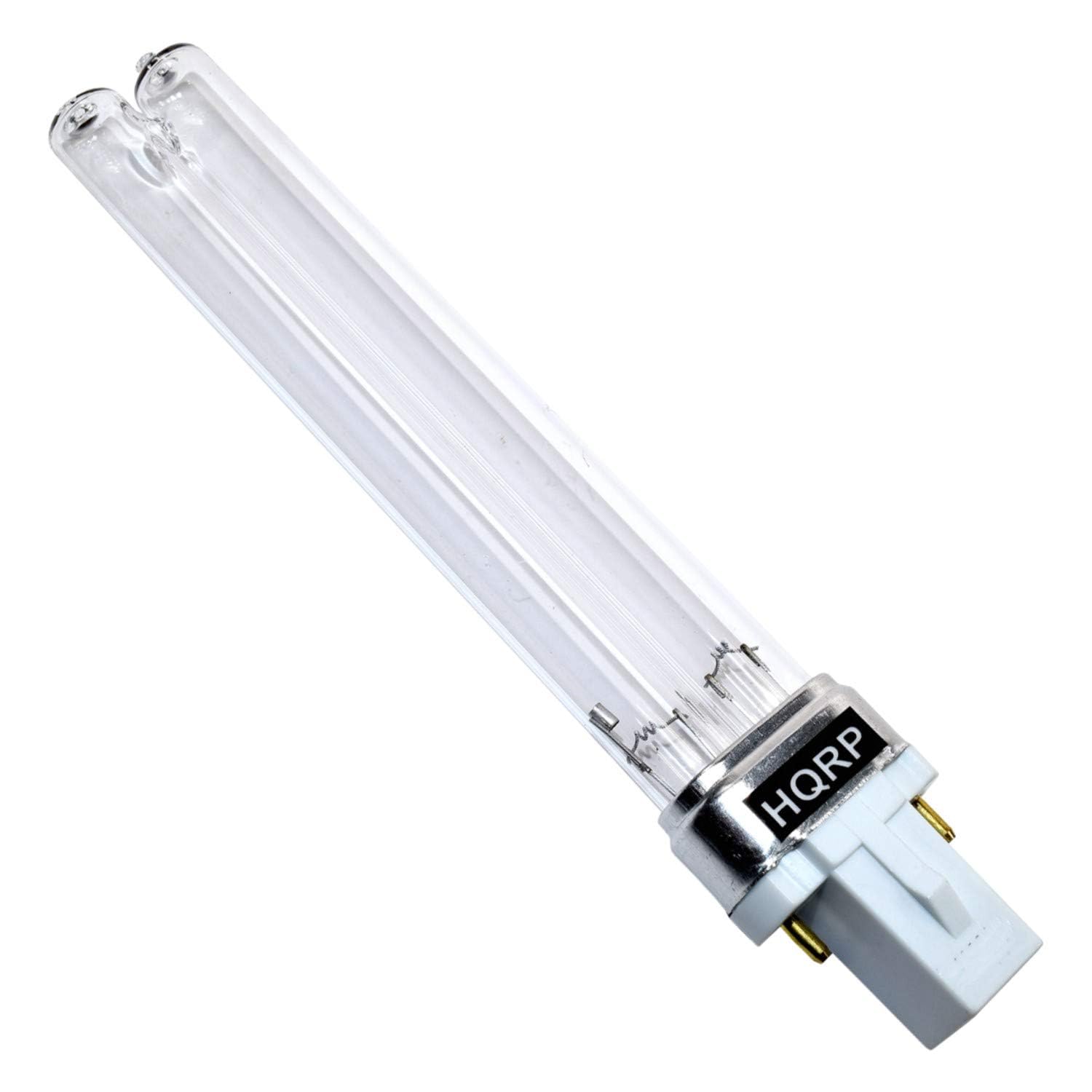 Alt View 4. HQRP - 9 W UV Replacement Bulb G23 2-Pin for Aerus Electrolux 48710 and Lux Guardian Air F159 Series.