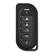 Front. Viper - VIPER 7254V RESPONDER LED 2-WAY REMOTE - Black.