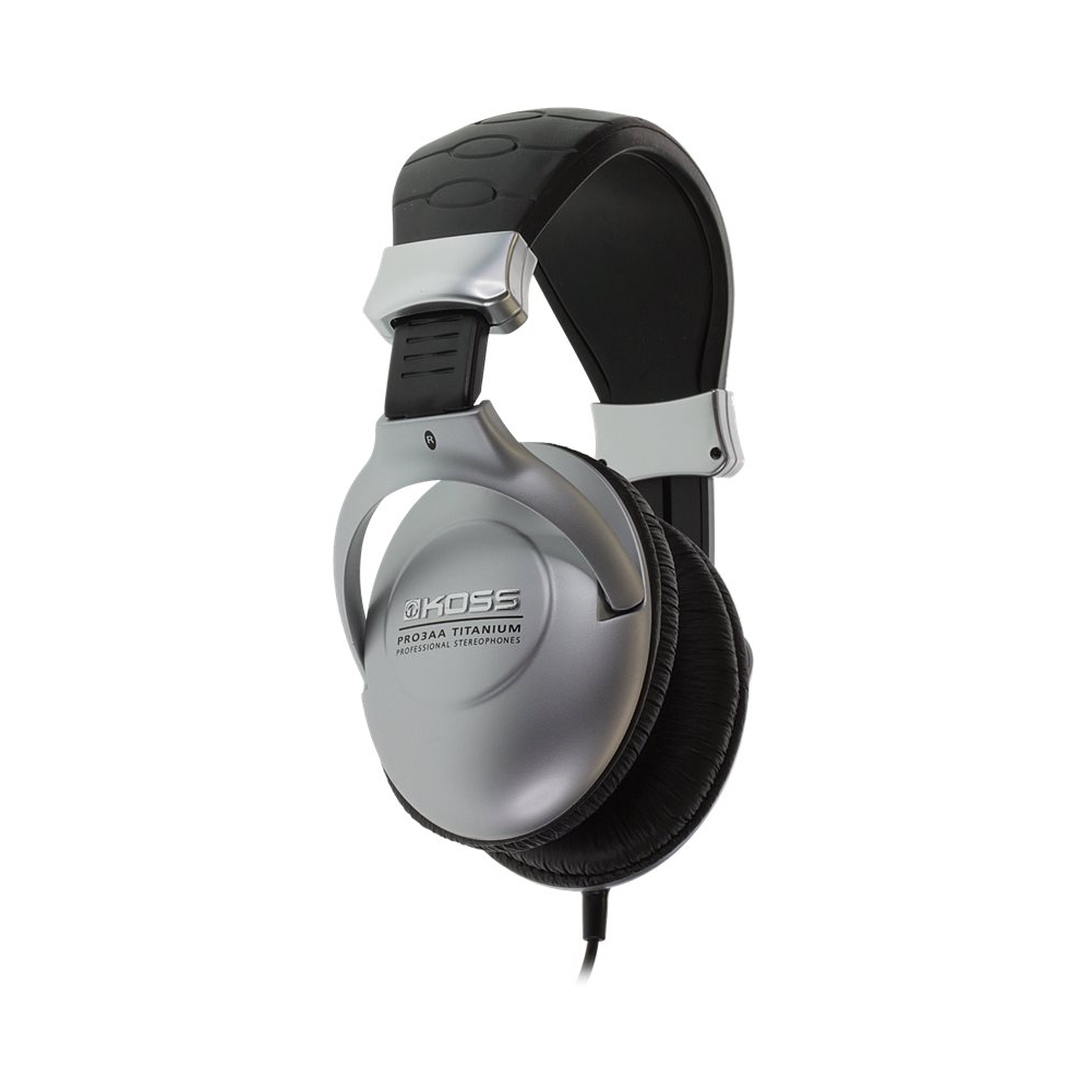 Best Buy: Koss PRO Studio Over-the-Ear Headphones Silver/Black SRSPRO3AA
