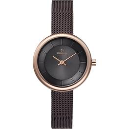 Obaku - Women's Classic Dial Watch - V146LXVNMN - Black