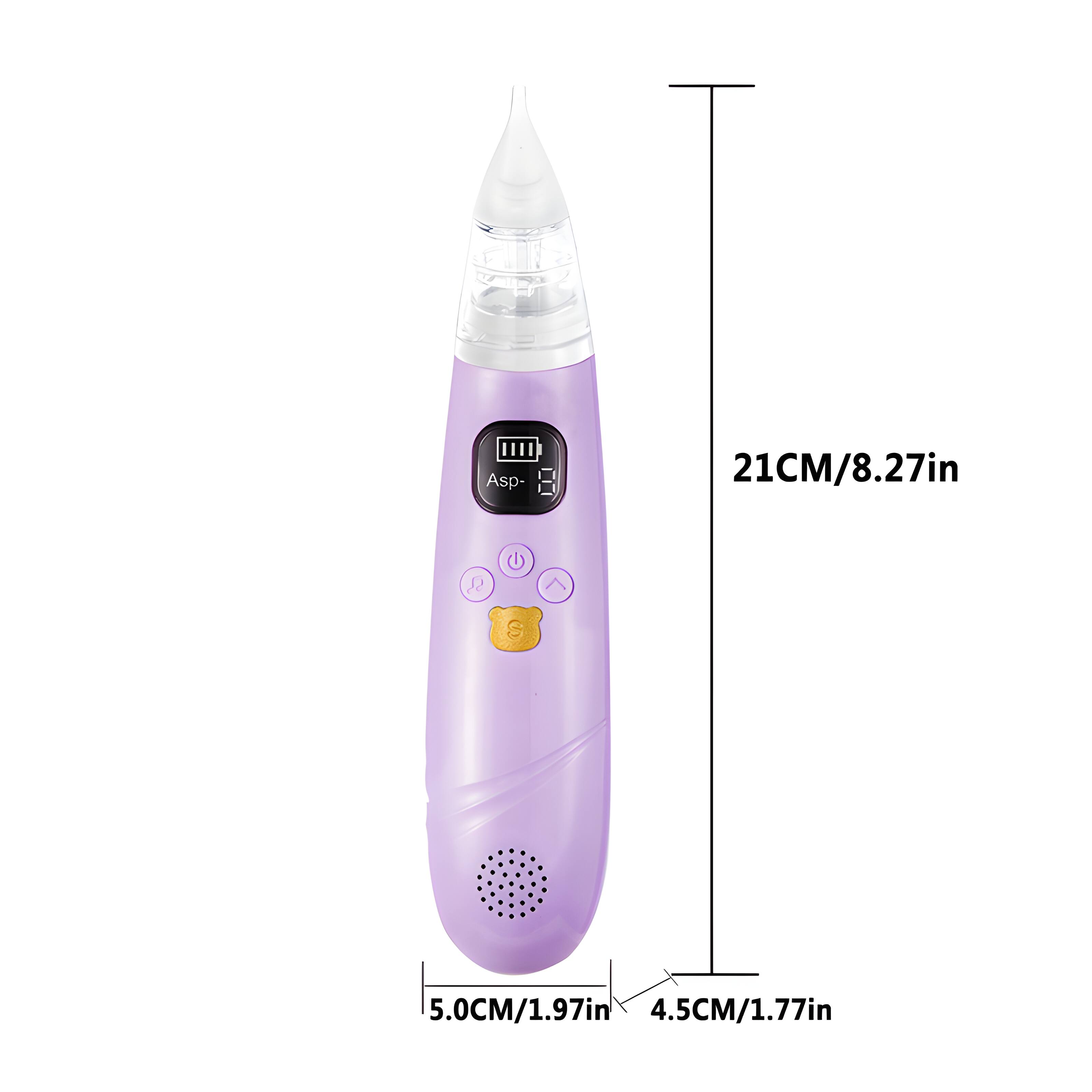 Asp- 21CM/8.27in & U 5.0CM/1.97in 4.5CM/1.77in