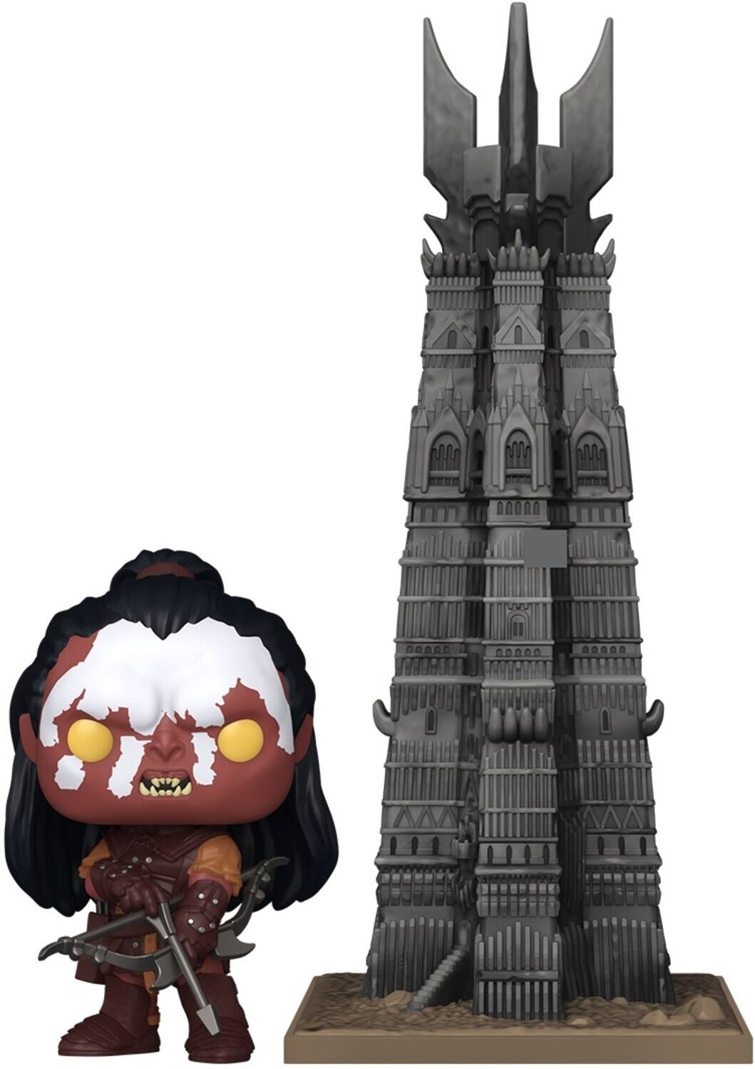 Funko POP! Town: Lord of the Rings - Lurtz with Orthanc - Collectibles