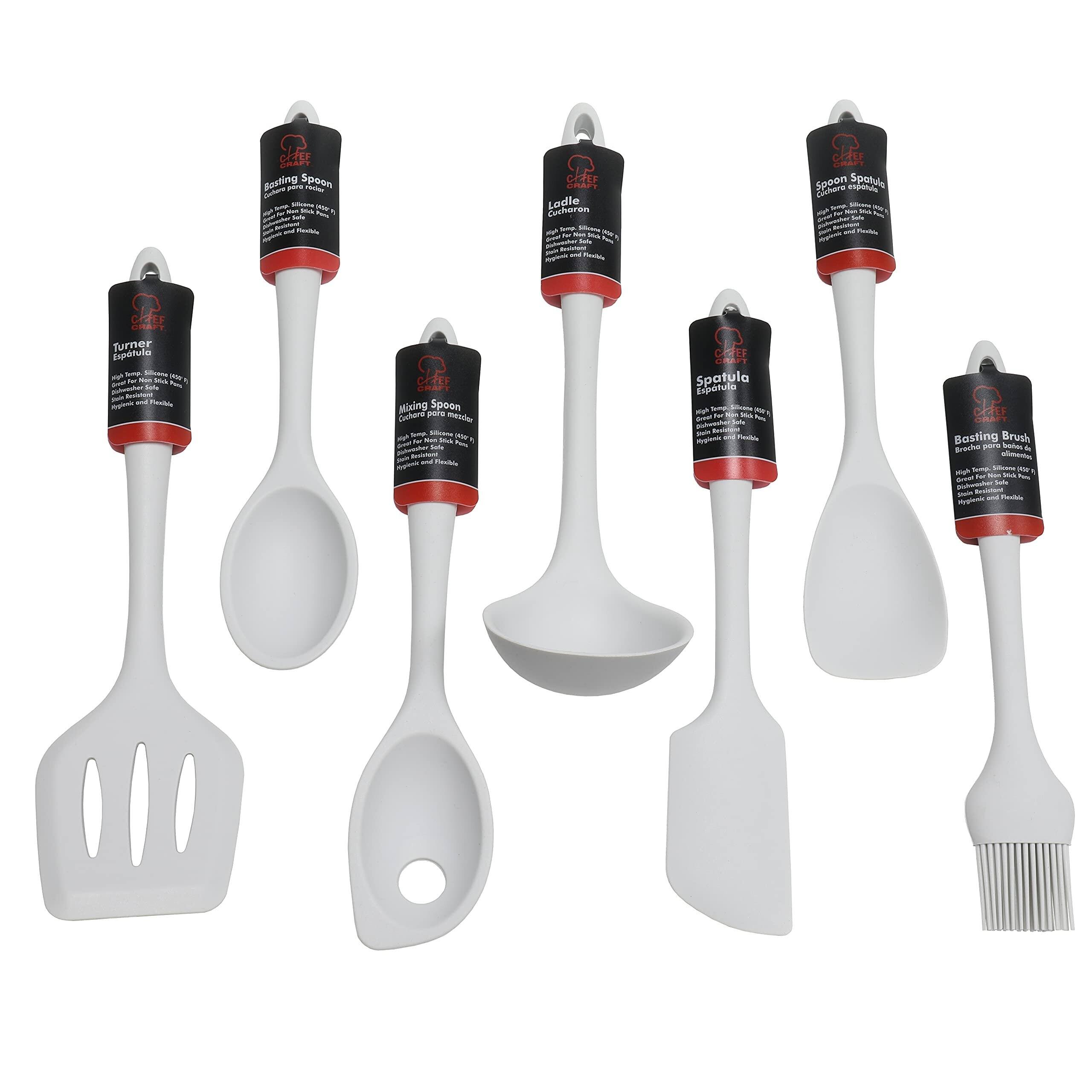 - Resting Spoon
- Turner
- Mixing Spoon
- Ladle
- Spoon Spatula
- Spatula
- Basting Brush
