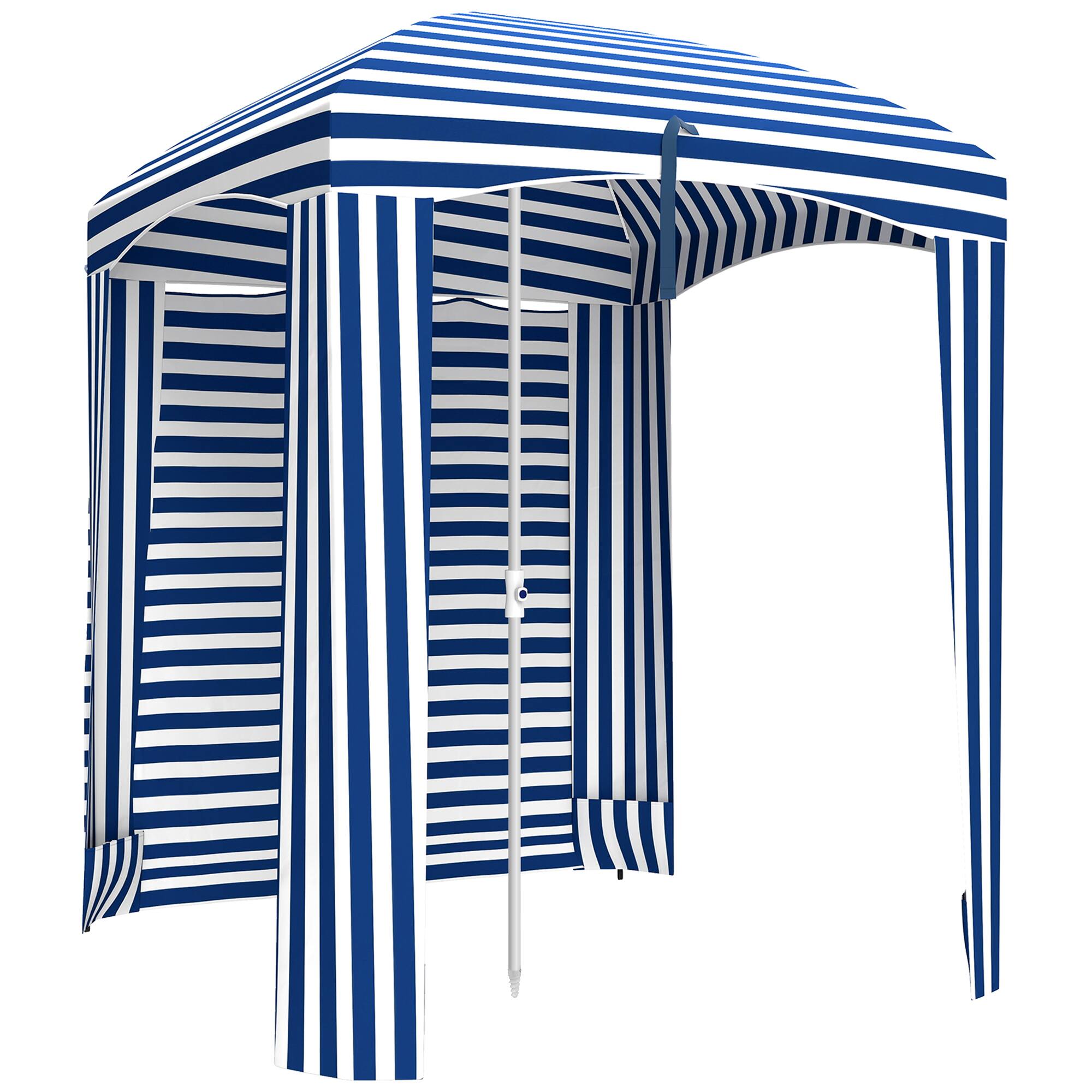 Blue White Strip