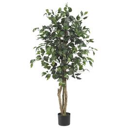 BreeBe - 4' Ficus Tree w/504 Lvs - Green