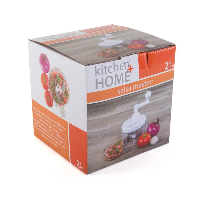 kitchen HOME  
salsa master

Salsa Western will chop foods up to 20 times faster than by hand. Use up to 20 times.  
Additionally, it can be used to make salsa, guacamole, and other foods such as:  
- salsa  
- guacamole  
- salsa dressing  
- salsa marinade  
- salsa for chicken salad  
- salsa for baby food  

2 in one