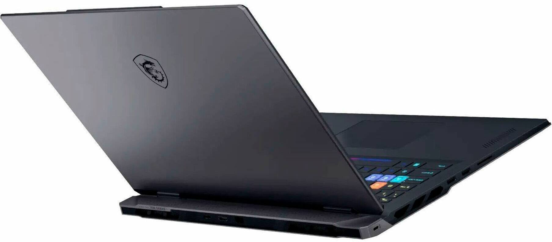 Alt View 25. MSI - 18" Gaming Laptop 2560 x 1600 (QHD+) - AMD Ryzen 9 9955HX with 64GB Memory - GeForce RTX 5080 - 2 TB SSD - Cosmo Gray, Gray.