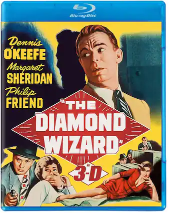 Front. The Diamond Wizard 3-D - BLU-RAY.