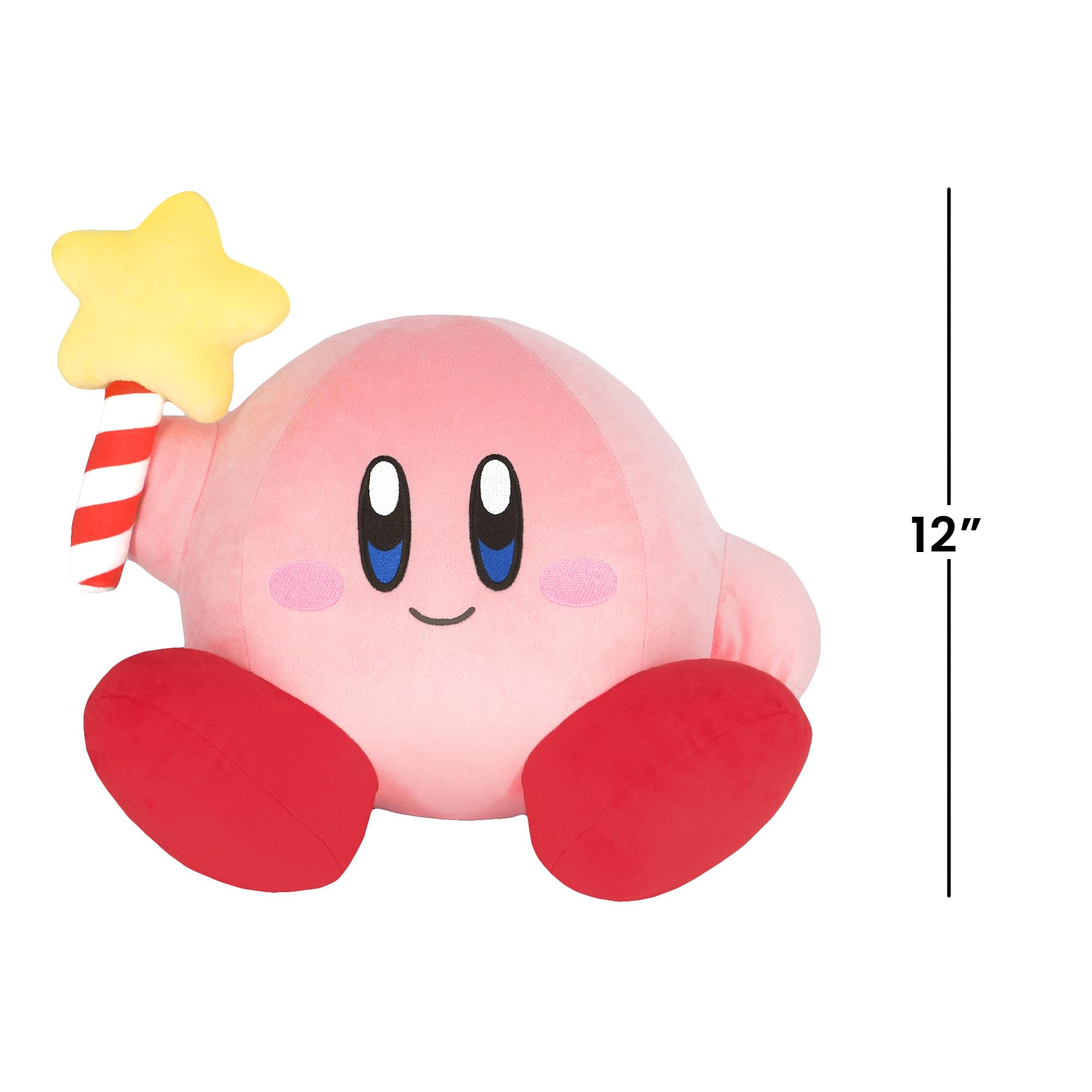 Alt View 4. Little Buddy - Kirby Star Rod 12 Inch Collector Plush - Pink.