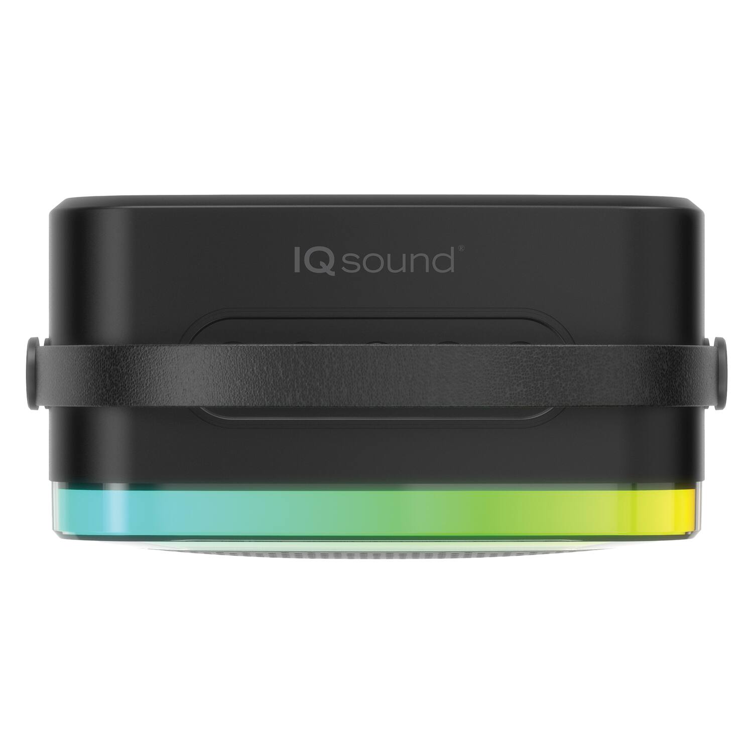 Alt View 1. iQ Sound - Iq Sound Mini Karaoke Portable Bluetooth Speaker With Wireless Microphone And Rgb Light Show - Black.
