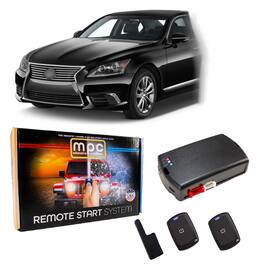 MPC - 1-Button Remote Start Kit For 2008-2015 Lexus LS600h - Push-to-Start - Hybrid - Black