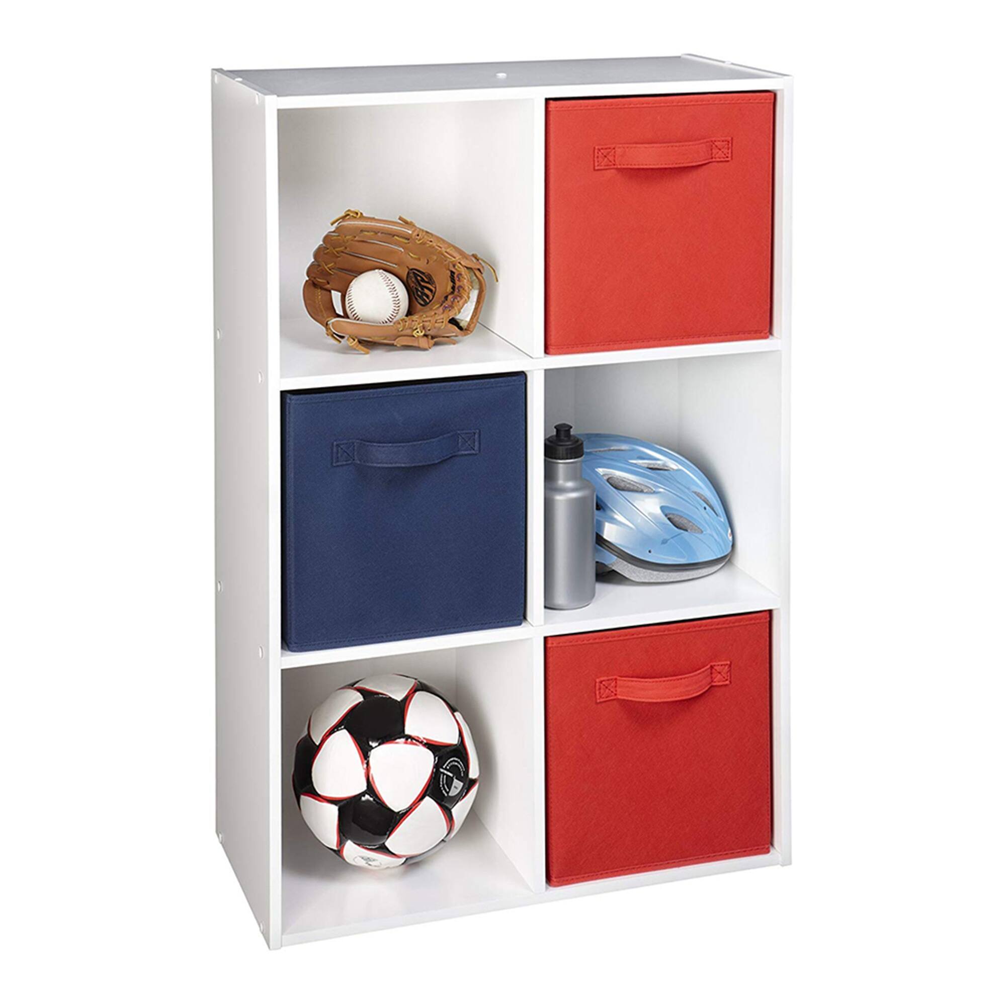 Alt View 2. ClosetMaid - Closetmaid Decorative Home 6-Cube Cubeicals Organizer Storage, White (2 Pack).