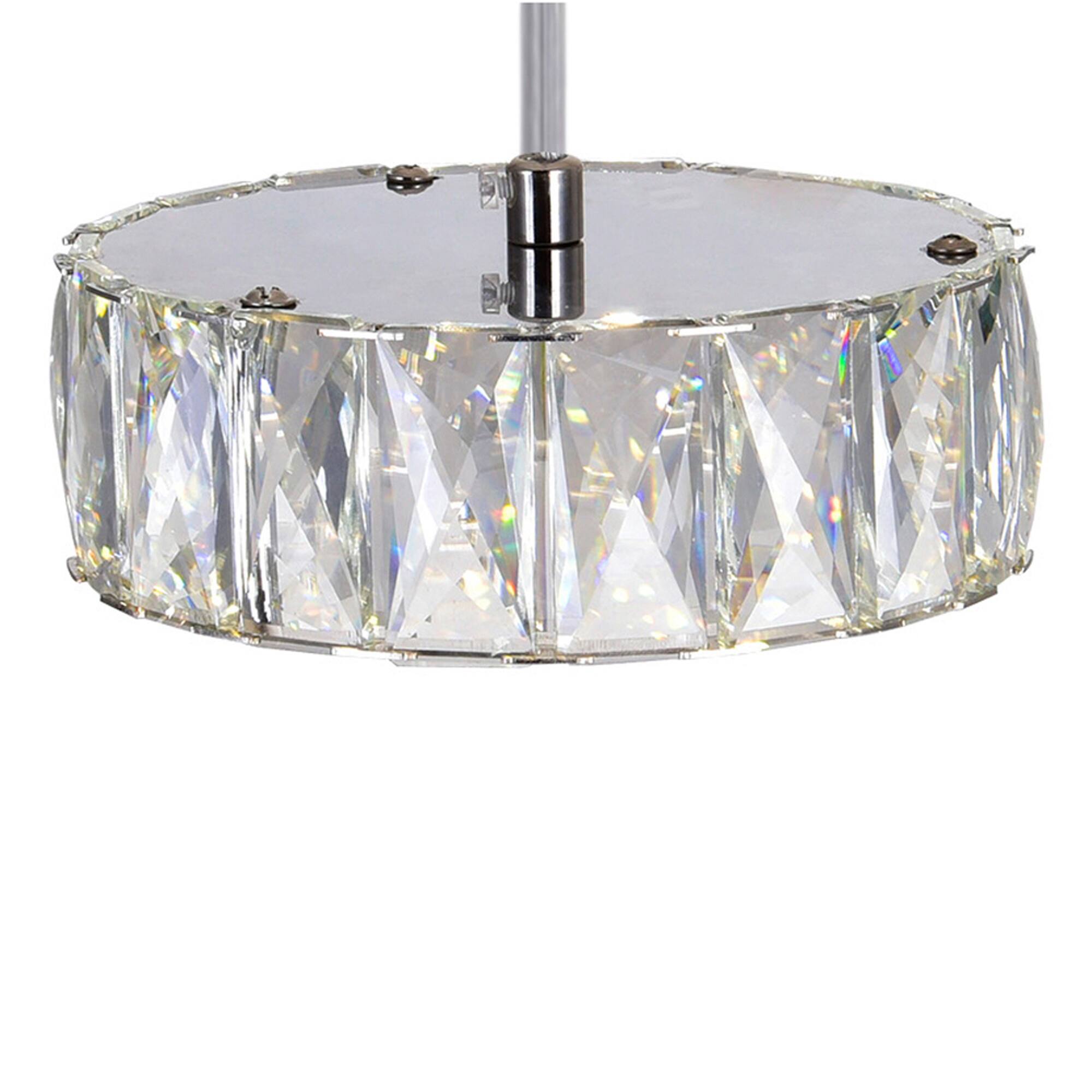 Alt View 2. CWI Lighting - Milan LED Mini Pendant With Chrome Finish - Chrome.