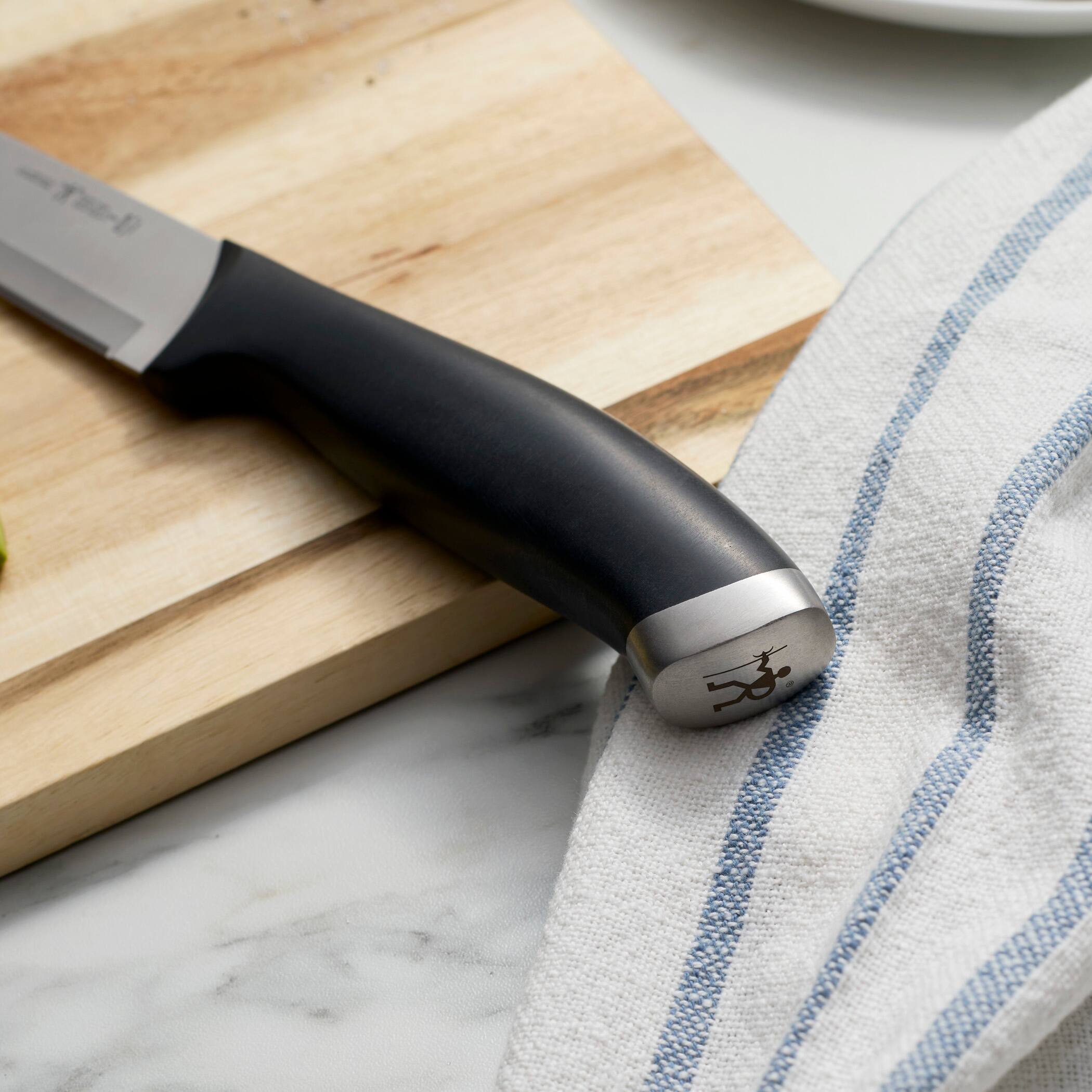 Alt View 4. Henckels - Henckels Silvercap 6-inch Utility Knife - Stainless Steel.