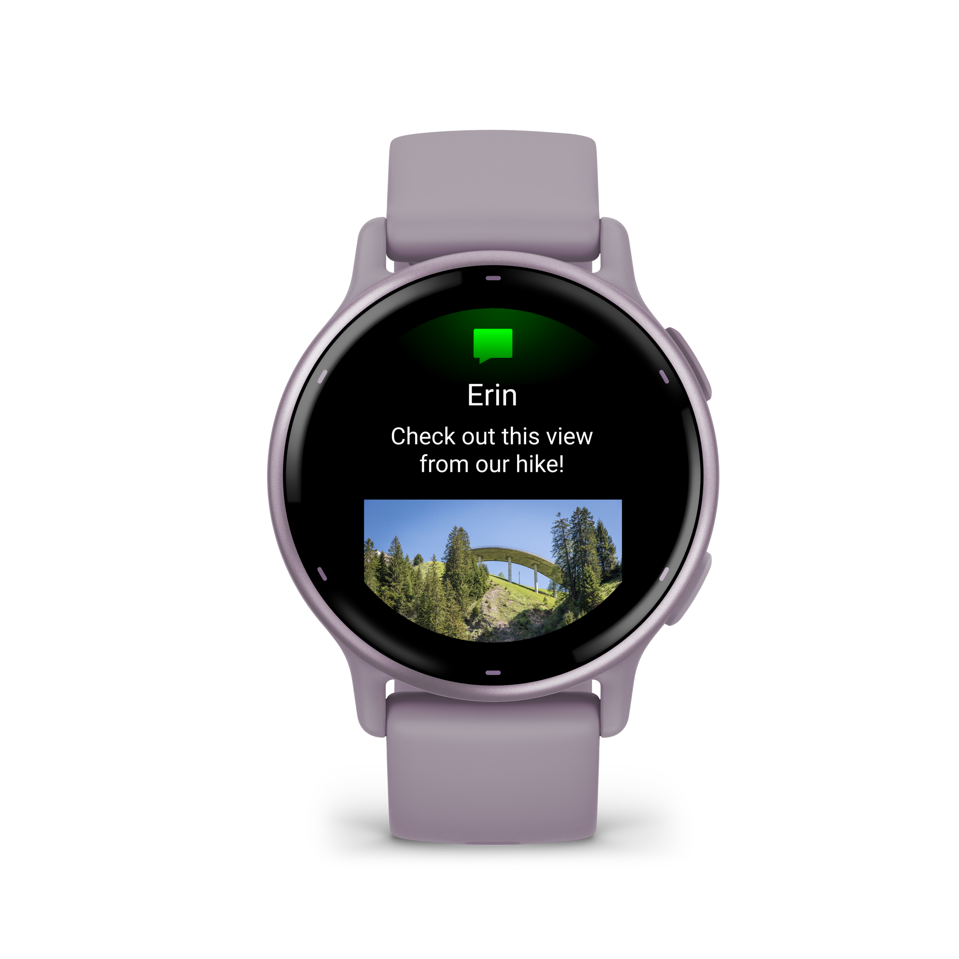 Erin  
Check out this view from our hike!