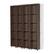 Alt View 2. Anysun - Queen Murphy Bed Wall Bed with Storage Doors - Brown.