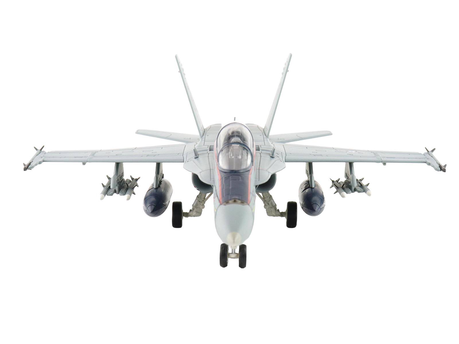 Alt View 2. Hobby Master - McDonnell Douglas F/A-18D Hornet Aircraft "VMFA-112 Cowboys" (2025) US Marines 1/72 Diecast Model by Hobby Master.