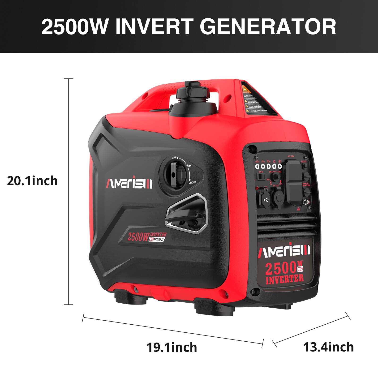 2500W INVERT GENERATOR

20.1inch

19.1inch

13.4inch