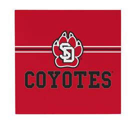 Evergreen Enterprises - South Dakota Coyotes 12" x 12" Wood Wall Sign - Multicolor