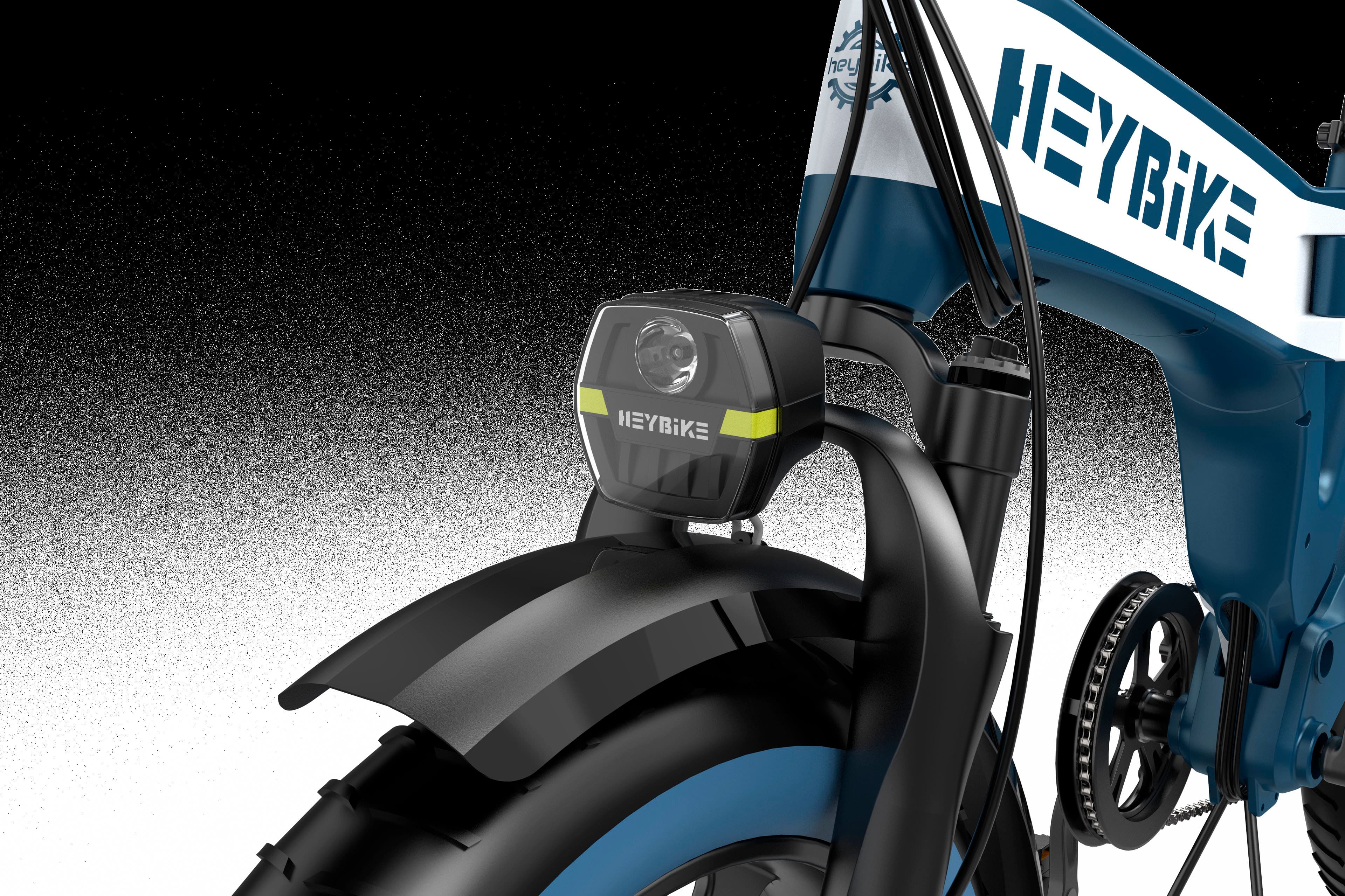 The text on the image reads "Heybike."