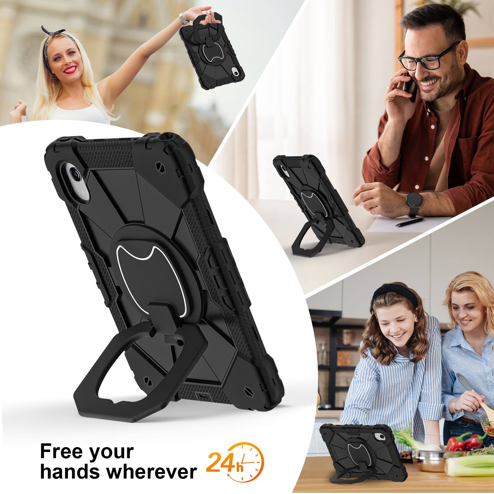 Free your hands wherever 24h