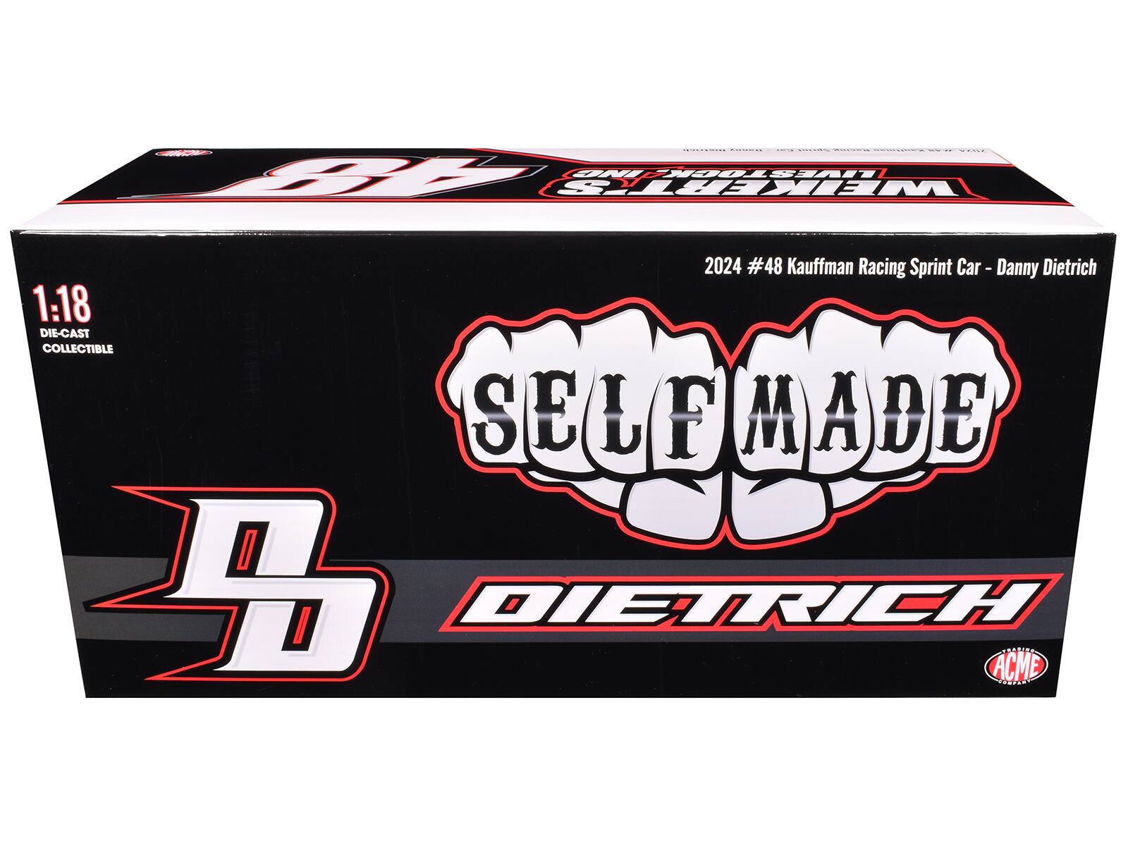 meme FRIED - THIRE SETTER 48 WESTOCK.COM WEIKERT'S

2024 #48 Kauffman Racing Sprint Car - Danny Dietrich 1:18 DIE-CAST COLLECTIBLE SELFMADE S DIETRICH ACME TRADING COMPANY