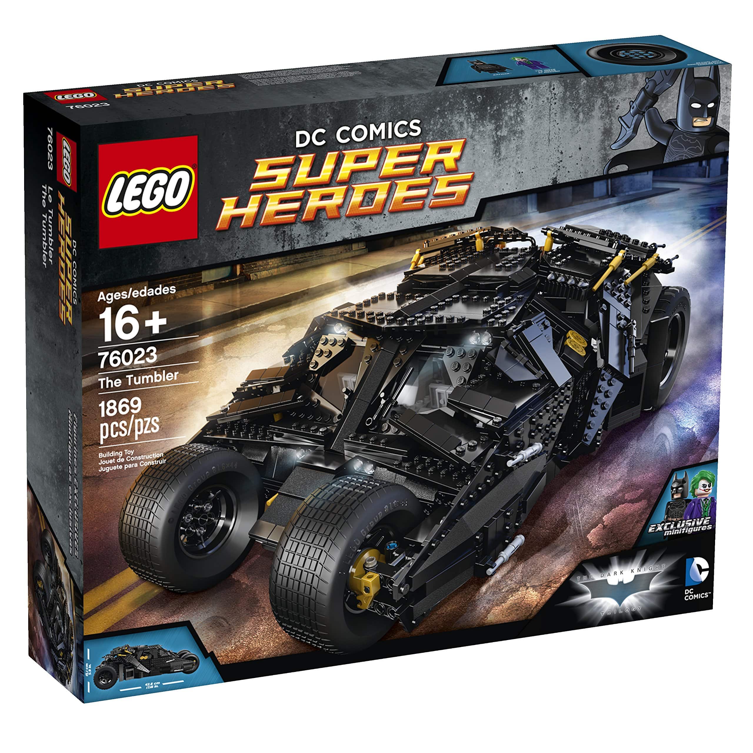 LEGO - Superheroes 76023 The Tumbler Building Kit (1869 Pieces)