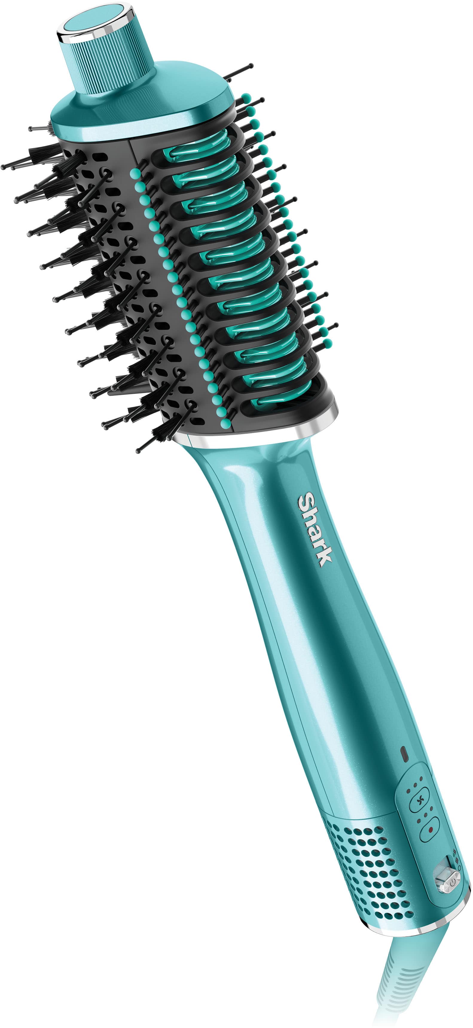 Shark - Glossi™ Ceramic Hot Tool, Hair Dryer, & Air Glosser for Ultra-Fast, High-Gloss, Bouncy Blowouts, No-Heat Damage - Juniper - Front_Zoom