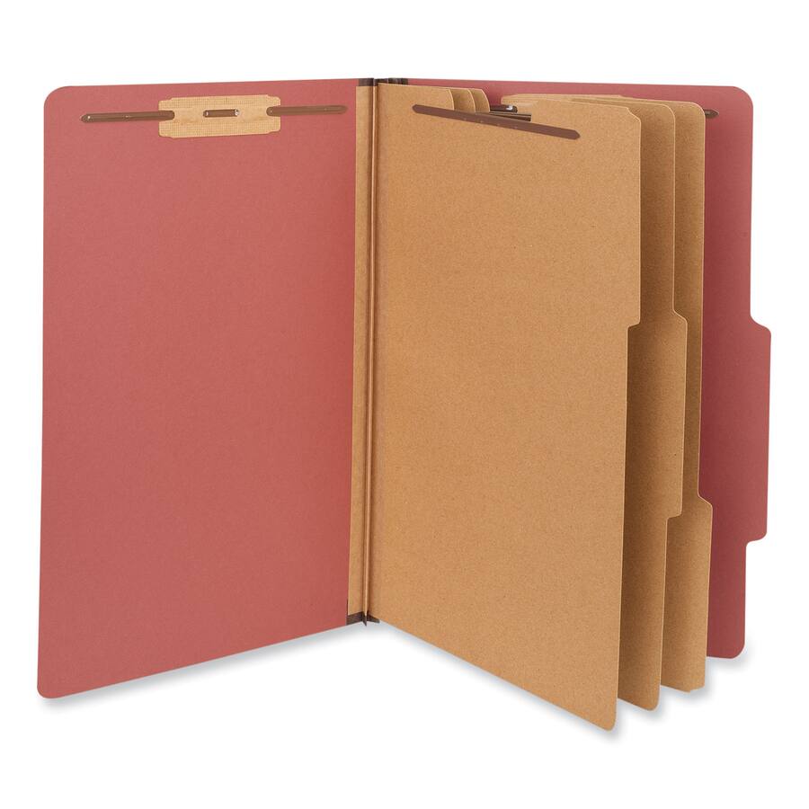 Universal Eight Section Pressboard Classification Folders, 3