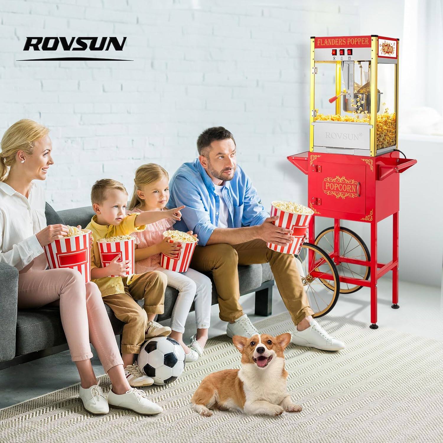 ROVSUN  
FLANDERS POPPER  
ROVSUN - POPCORN