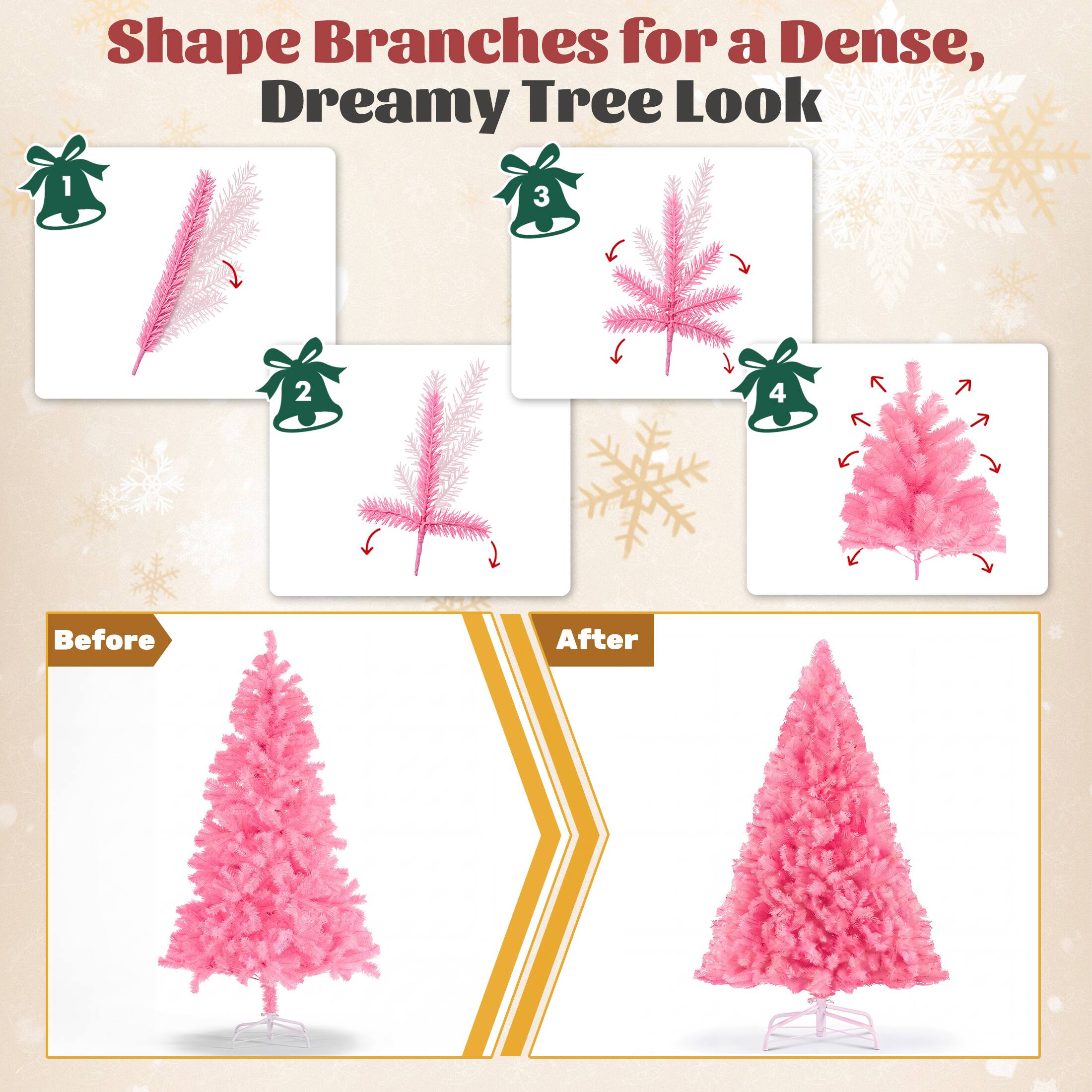 Shape Branches for a Dense, Dreamy Tree Look

Before

After
